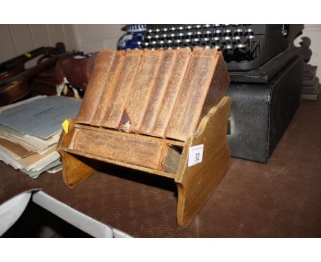 A miniature book trough and contents of Reference Library by Asprey &amp; Co. Ltd New Bond Street, London