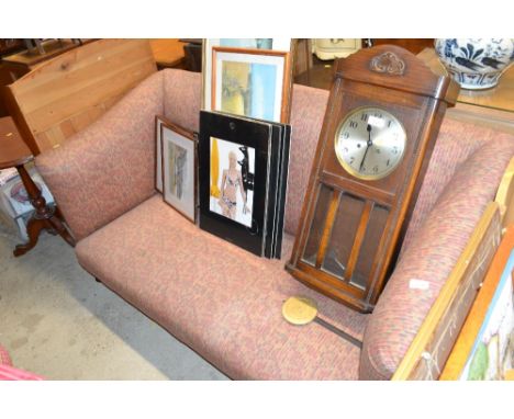 A Heals upholstered two seater sofa