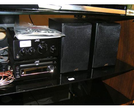 A JVC Wireless DAB Hi-Fi - UX-D750 - with remote control and Instruction Manual 