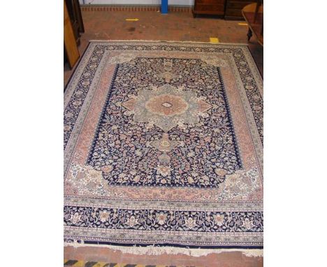 A Borsan Middle Eastern carpet - 410cm x 300cm CONDITION REPORT We have attached a number of additional images to showcase th