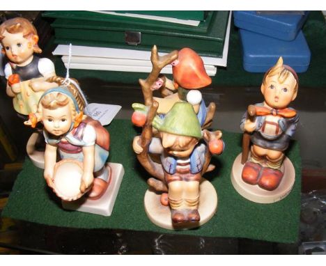 Five Hummel figures 