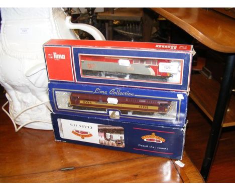 Lima and Bachmann 00 gauge locomotives