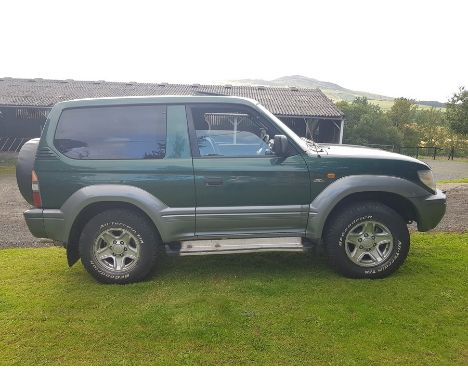 1997. Toyota Land Cruiser GX, SWB UK delivered, 3.0L Diesel, manual, 186000 miles, full service history, 3 owners, Green with