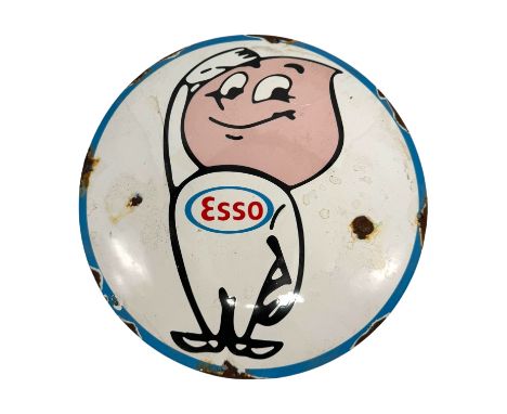 Enamel Esso Advertising Sign
30cm Diameter
