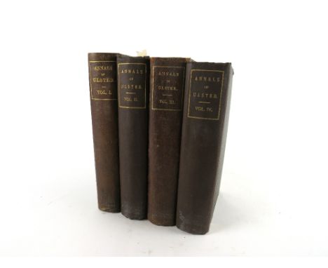 Hennessy (Wm. M.)&nbsp;Annals of Ulster, 4 vols. sm. folio Dublin (H.M.S.O.) 1887-1901.&nbsp;First Edn., some fold. tables, o