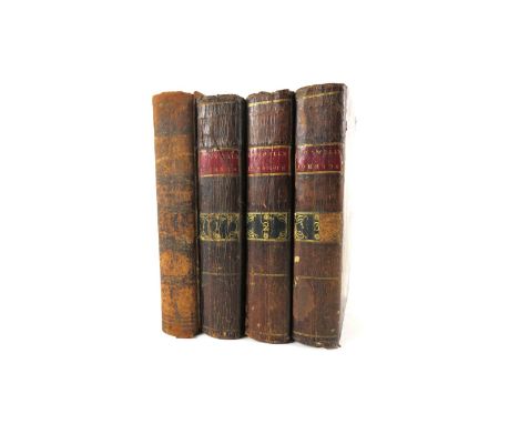 Boswell (James)&nbsp;The Life of Samuel Johnson L.L.D., 3 vols. 8vo Dublin 1792.&nbsp;First Dublin Edn., cont. calf, mor. lab