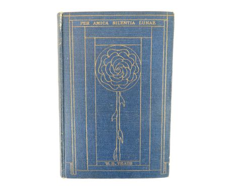 Lennox Robinson's Copy  Yeats (Wm. Butler) Per Amica Silentia Lunae, 8vo Lond. 1918. First Edn., hf. title, orig. blue cloth 