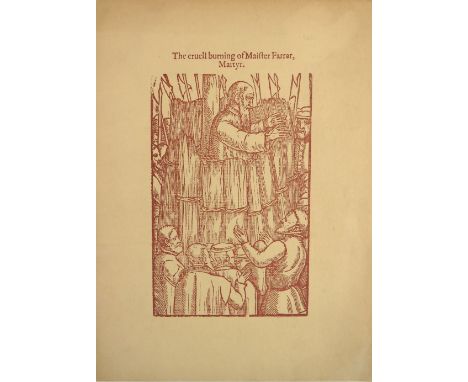 One of 100 with Manuscript Verse Hughes (Ted)&nbsp;The Martyrdom of Bishop Farrar, 8vo, Devon (Richard Gilbertson - Philips &