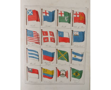 Naval Interest: Coloured Plates,&nbsp;A Display of the Naval Flags of All Nations, Collected from the Best Authorities,&nbsp;