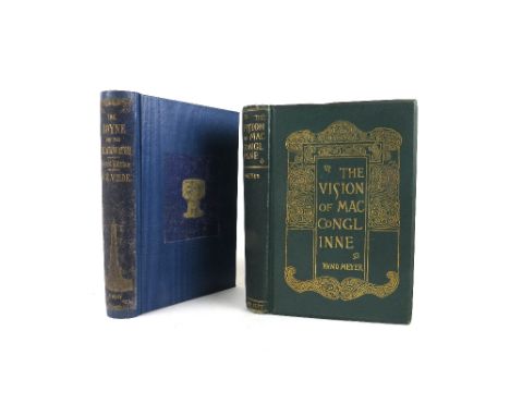 Meyer (Kuno)&nbsp;Aislinge Meic Conglinne, The Vision of Mac Conglinne - A Middle Irish Wonder Tale. 8vo Lond. (David Nutt) 1