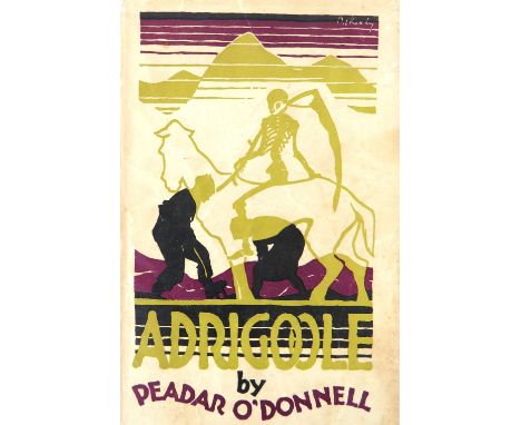 Signed &amp; Inscribed First Edition  O'Donnell (Peadar)&nbsp;Adrigoole, 8vo Lond. (J. Cape) 1929.&nbsp;First Edn., With a lo