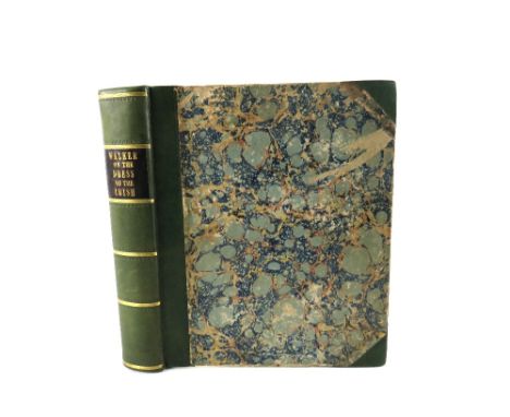 Ex Libris, Mr. Horace Walpole Fine Clean Copies of Both Works Walker (Joseph C.)&nbsp;An Historical Essay on the Dress of the