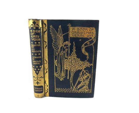 [Cane (Walter)] Illustrator. Beeching (H.C.)ed.&nbsp;A Book of Christmas Verse,&nbsp;8vo Lond. (Methuen &amp; Co.) 1895&nbsp;
