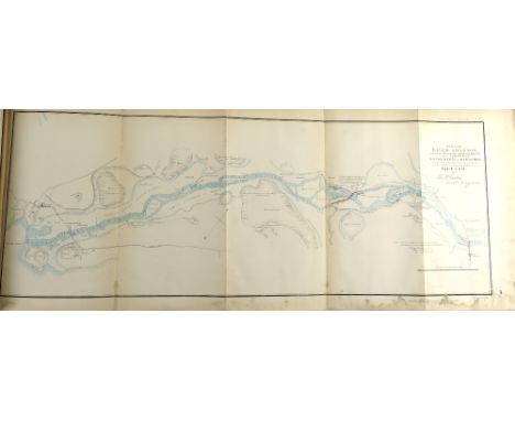 The River Shannon  Maps &amp; Plans:&nbsp;&nbsp;River Shannon Navigation. Letter from Colonel John F. Burgoyne to the Rt. Hon