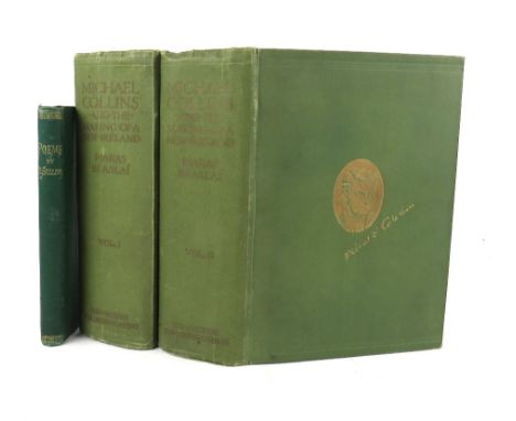Beaslai (Piaras)&nbsp;Michael and the Making of a New Ireland,&nbsp;2 vols., D. (Phoenix Pub.) 1926. (reprint), cold. frontis