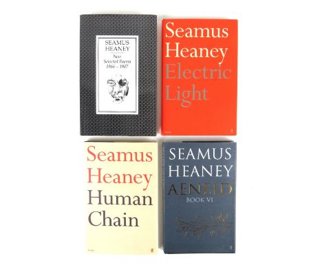Heaney (Seamus)&nbsp;Human Chain, 8vo, L. (Faber &amp; Faber) 2010,&nbsp;First Edn.,&nbsp;Signed, cloth &amp; d.j.;&nbsp;Elec