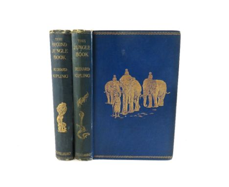 Kipling (Rudyard)&nbsp;The Jungle Book, 8vo Lond. 1894.&nbsp;Second Edn., also&nbsp;The Second Jungle Book,&nbsp;8vo Lond. 18