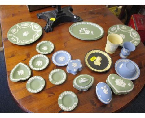 A selection of Wedgewood jasperware 