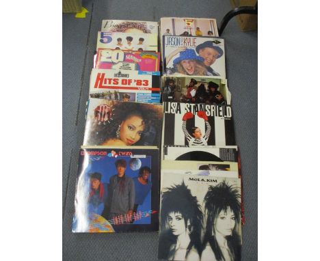 A quantity of LPs and 45s from 1960s to R &amp; B, New Romantics and pop music 