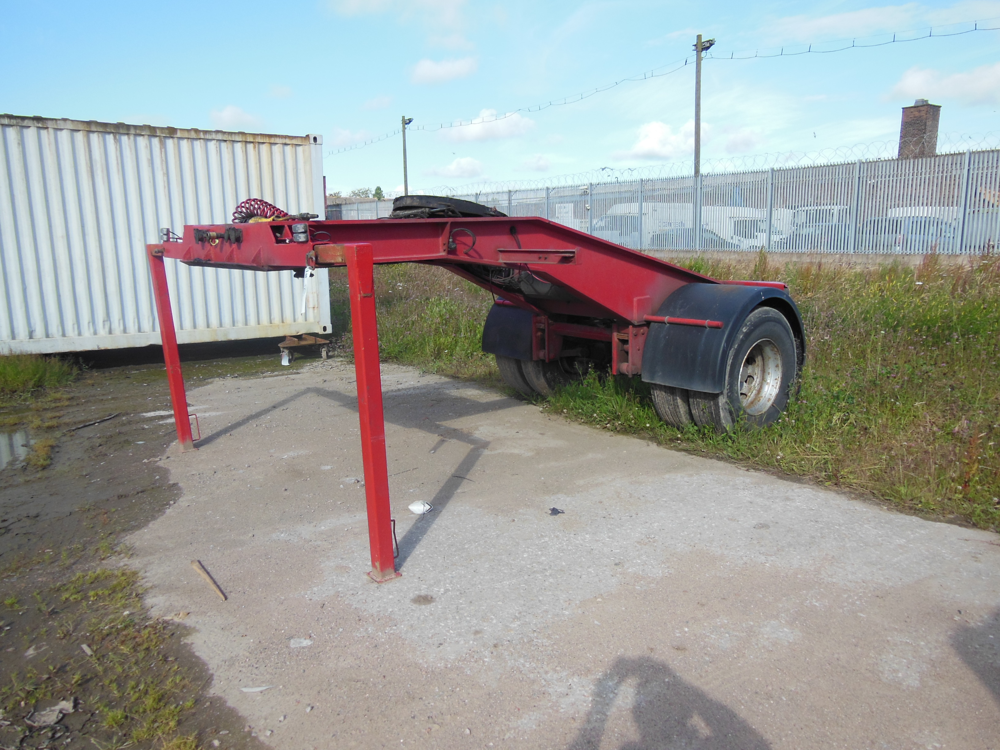 Grafton Demountable GTL20/45 Single Axle Jeep Dolly, with mechanical