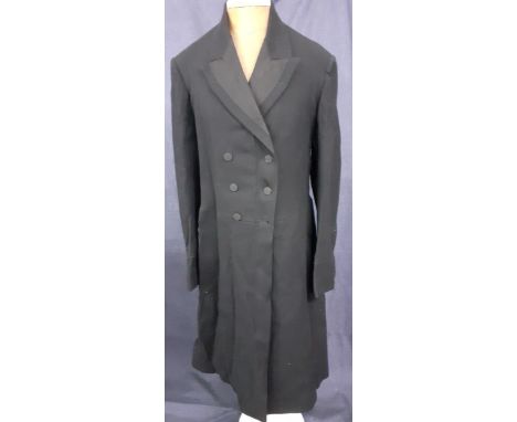 Two early 20th Century capes A/F, an early 20th Century ladies black woollen coat (one button missing) and mixed 20th Century