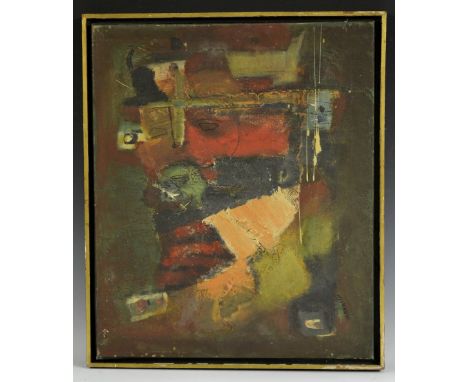 Margith (20th century)Portrait No.17signed, oil on canvas, 61cm x 51cm