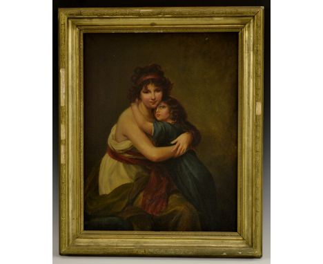 English School (19th century)Portrait of a Lady of Title and Childoil on canvas, 53.5cm x 42cm