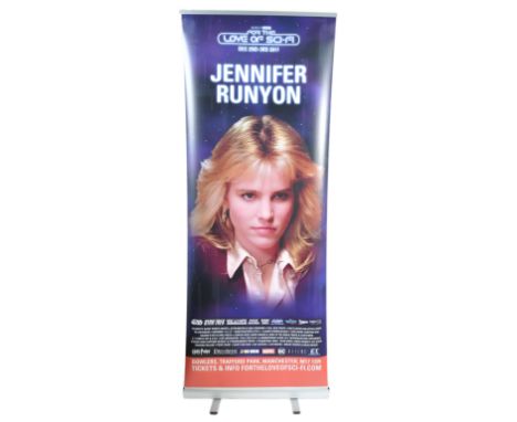 Jennifer Runyon - Ghostbusters&nbsp; - autographed Monopoly Events banner from a ' For The Love of Sci Fi ' event. The banner