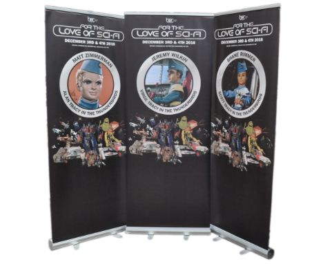 Thunderbirds - Matt Zimmerman, Jeremy Wilkin, Shane Rimmer - Alan Tracy, Virgil Tracy, Scott Tracy from Thunderbirds - autogr