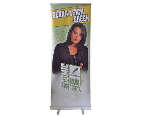 Jenna Leigh Green -&nbsp;Libby Chessler on the television show Sabrina the Teenage Witch - autographed Monopoly Events banner