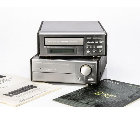 Denon Stack System, Denon D100 system consisting of Tuner UTU-100, CD Player UCD-100, Cassette Player UDR-100 &amp; Amplifier