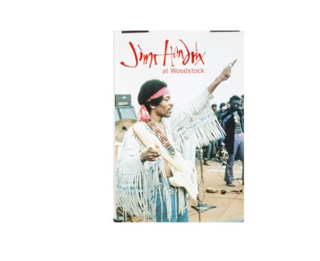 Jimi Hendrix Posters, Eight Jimi Hendrix At Woodstock (1993) US 1-Sheet movie posters, for the documentary about the iconic H