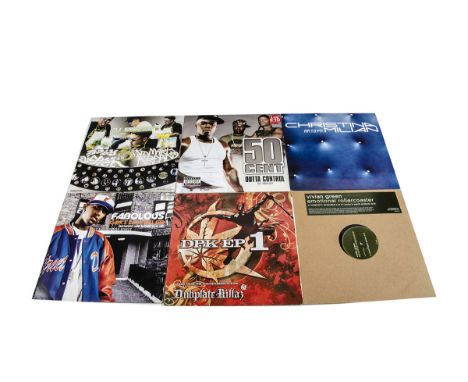 Hip Hop / Rap / R&amp;B 12" Singles,  approximately fifty 12" singles with artists including 50 Cent, Mike T, The Game, Sprag
