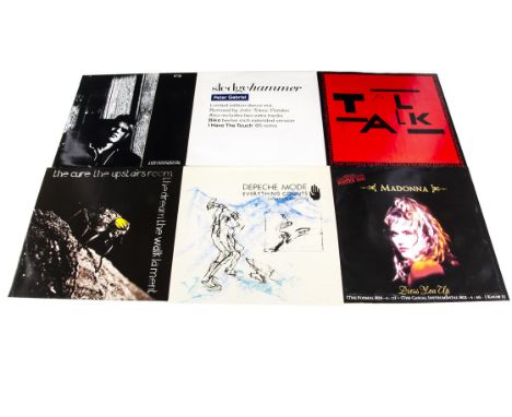 12" Singles, approximately one hundred 12" singles of various genres with artists including Depeche Mode, The Cure, Talk Talk