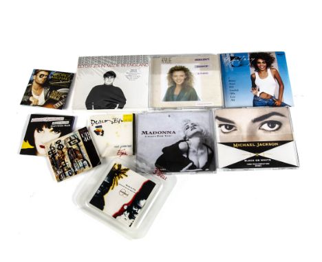 Pop CD Singles, approximately one hundred CD singles including 3" CDs with artists mainly comprising Madonna, Kylie, Elton Jo