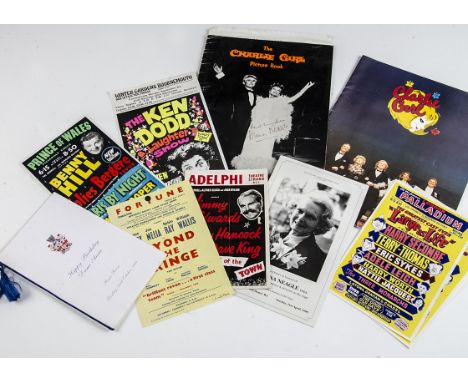 Theatre Memorabilia, a variety of memorabilia including The Charlie Girl Picture book autographed by the original 1965 cast m