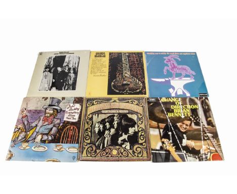 Sixties LPs, approximately eighty albums of mainly Sixties artists including Bob Dylan, Buffalo Springfield, Merseybeats, Can