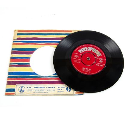 The Beatles 7" Single, Love Me Do 7" Single b/w P.S. I Love You - Original UK First Press release on Parlophone 1962 (45-R 49