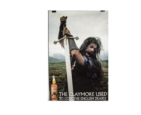 Whiskey Advert Posters / Braveheart, Two Claymore Scotch Whisky posters, both apparently influenced by the film Braveheart (1