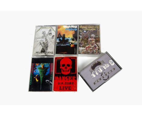 Cassette Tapes, approximately one hundred cassettes of mainly Rock, Metal and Prog with artists including Tangerine Dream, Ha