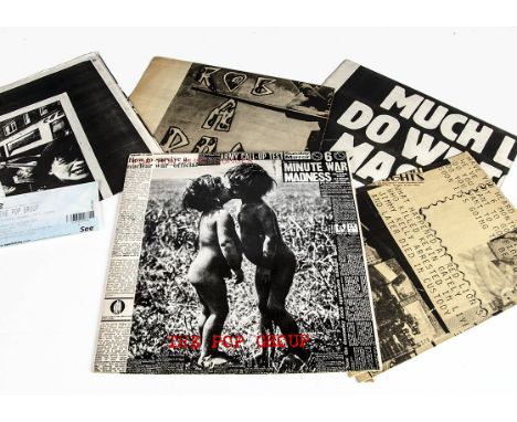 The Pop Group LP, For How Much Longer Do We Tolerate Mass Murder LP - Original UK Release 1980 on Rough Trade (ROUGH 9) - Wit