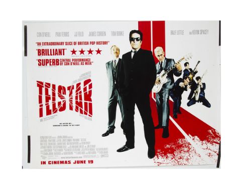 Telstar: The Joe Meek Story (2008) UK Quad Poster, Telstar: The Joe Meek Story (2008) UK Quad poster for the biopic about the