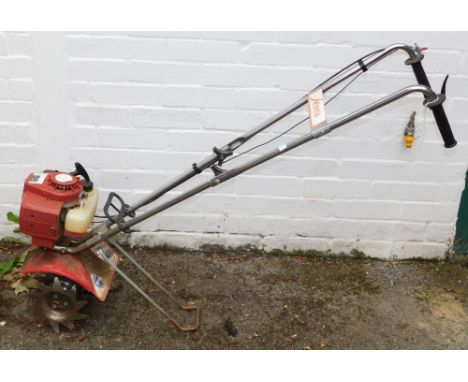 A Mantis rotovator with Mantis engine.
