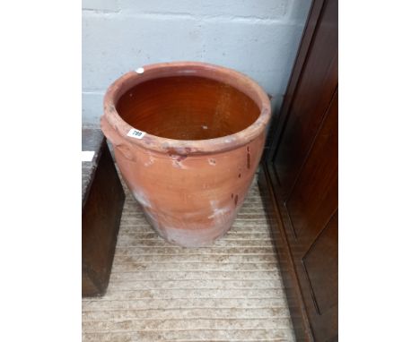 LARGE CERAMIC GLAZED POT