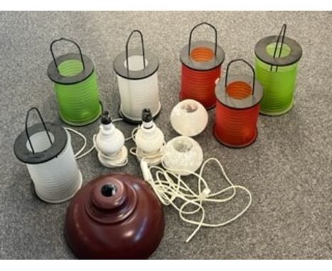 QUANTITY OUTDOOR LANTERNS &amp; LIGHT FITTINGS