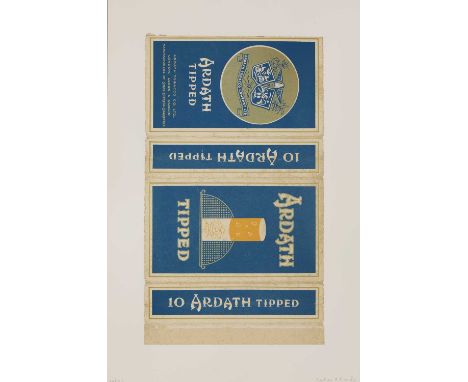 *Sir Peter Blake RA (b.1932) Fag Packets (Capstan, Star, Ardarth and Gold Flake) the complete set of four screenprints in col
