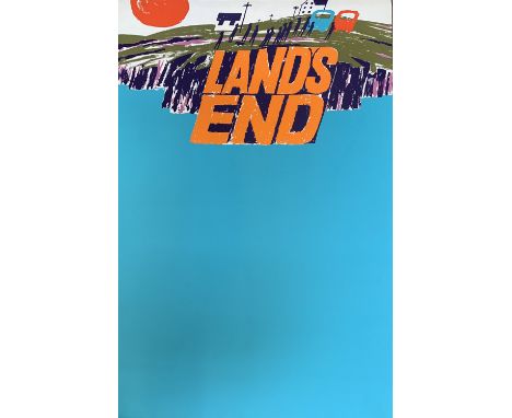 British, 20th Century Lands End Coloured lithograph, GEN 897 (unframed) Provenance: Morphets of Harrogate, 21 July 2010, lot 
