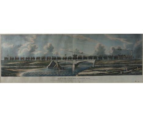 C. INGREY (19th Century) View of the Opening of the Bodmin&nbsp;and Wadebridge Railway, 1834 Coloured Lithograph View of the 