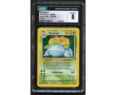 Oh to be a giant toad with a big plant on my back. Unlimited Venusaur Holo is living the dream.This card has been authenticat