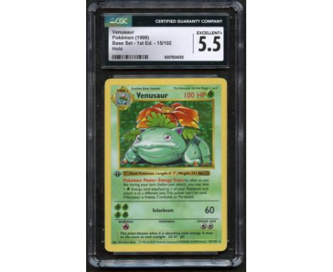 You cannot get more OG than a Shadowless 1st Edition holo, Venusaur knows it is a icon.&nbsp;This card has been authenticated